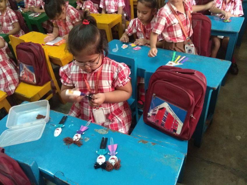 BOOK MARK MAKING COMPETITION 2018(KG BLOCK)
